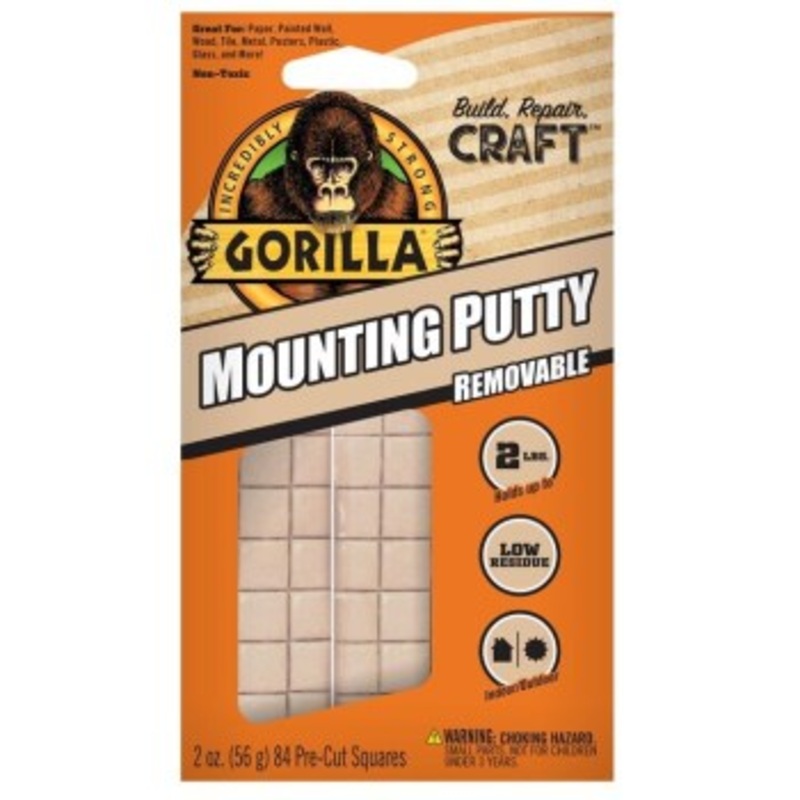 Gorilla Glue/O’Keefe’s 102745 102623 2oz Mounting Putty