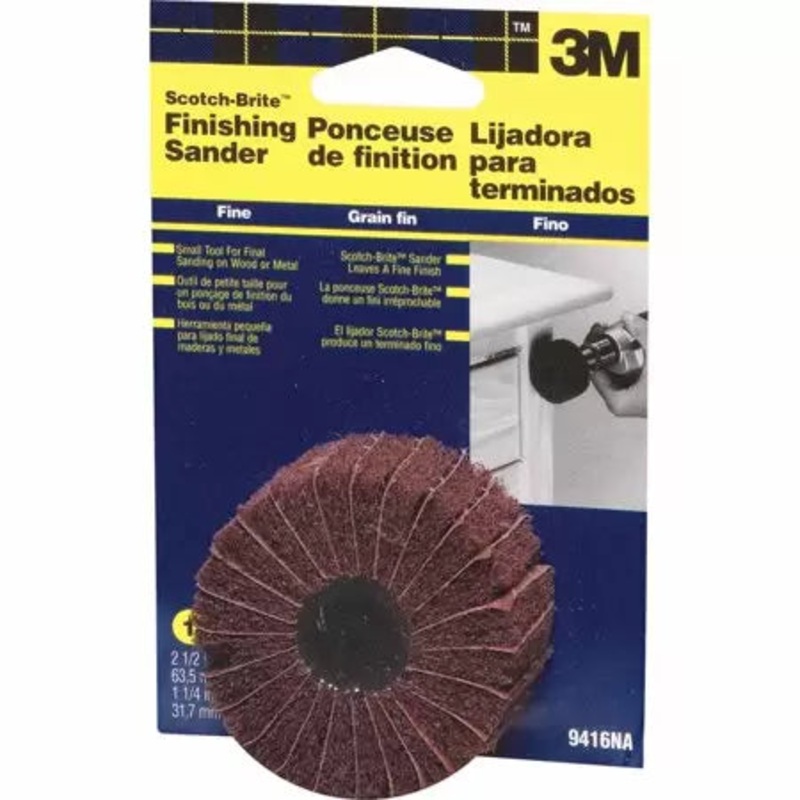 3M Scotch-Brite Fine Finishing Sander 2-1/2