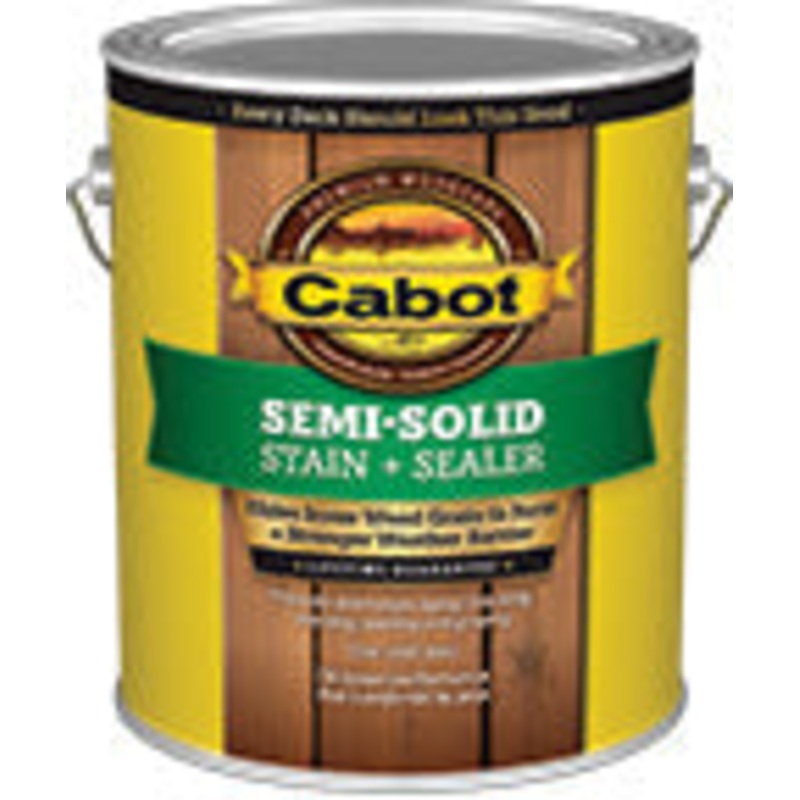 Cabot Semi-Solid Deck & Siding Stains Neutral Base 1 Gallon (1 Gallon, Neutral Base)