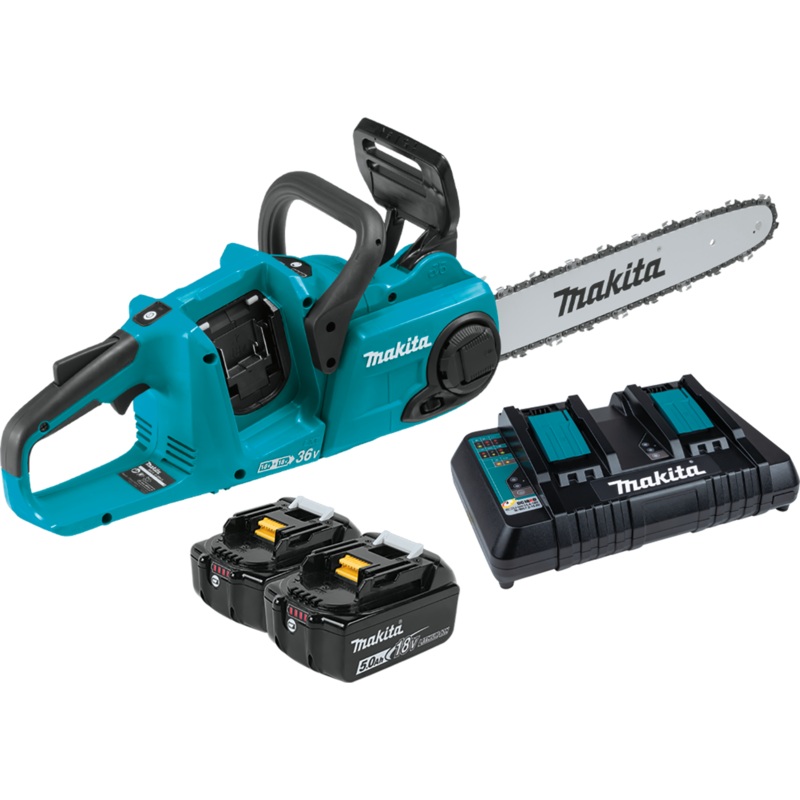 Makita 36V (18V X2) LXT Brushless 14 Chain Saw Kit (5.0Ah)