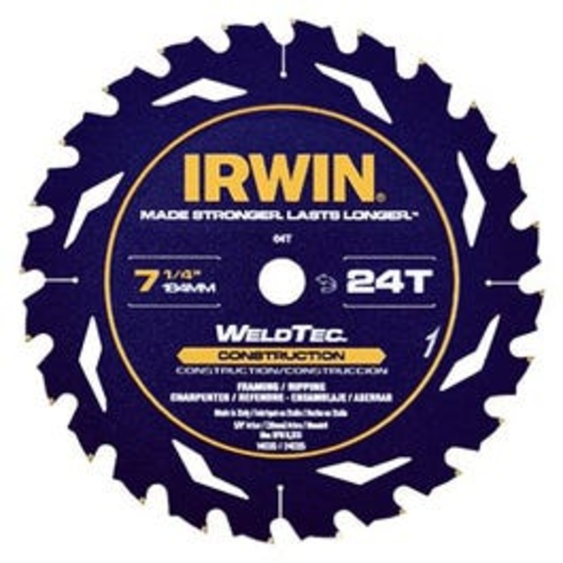 Marathon Circular Saw Blade, 7.25-In., 24-Teeth