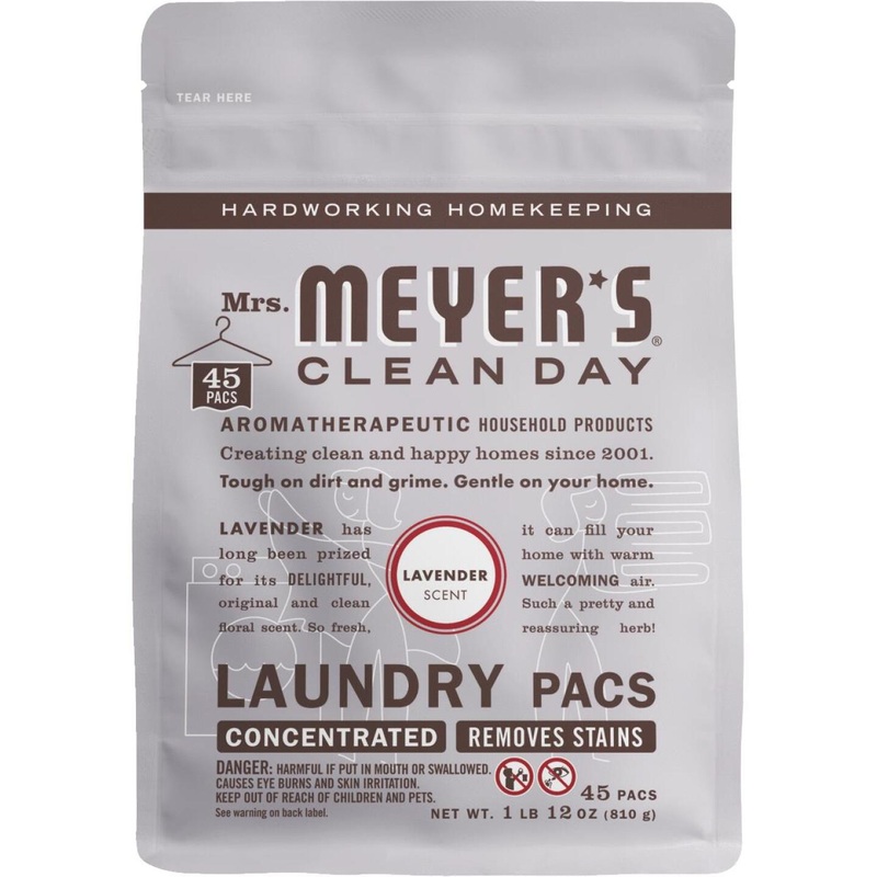 Mrs. Meyer’s 45 Load Lavender Clean Day Laundry Pod Detergent