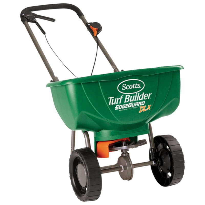 Scotts Turf Builder Edgeguard DLX Broadcast Spreader
