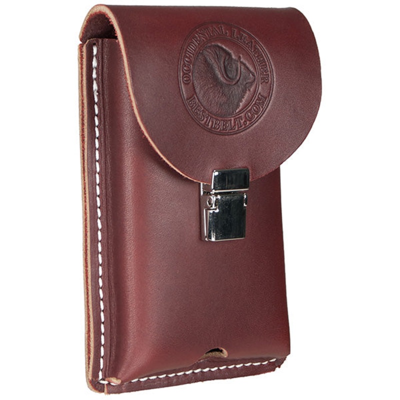 Occidental Leather Clip-On Leather Phone Holster