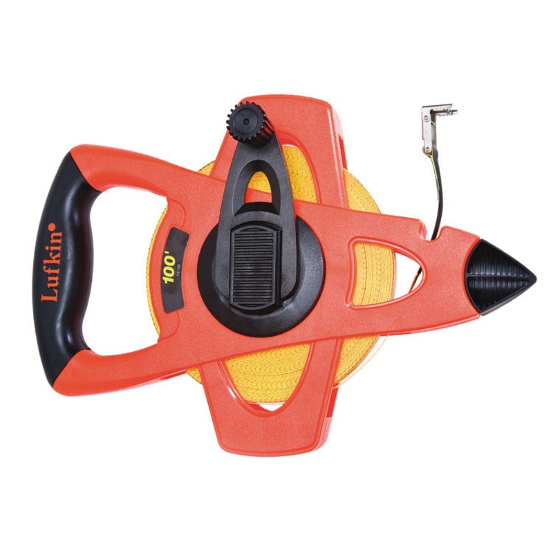 Lufkin  1/2 x 200′ Hi-Viz Orange Fiberglass Tape Measure