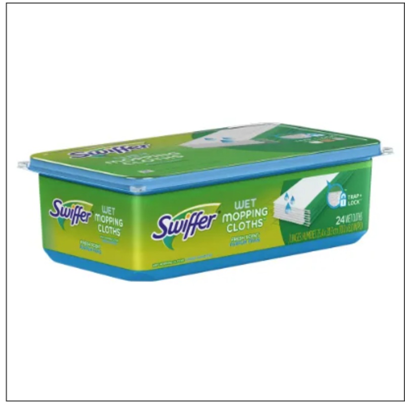 Procter & Gamble Swiffer Sweeper Wet Mopping Pad