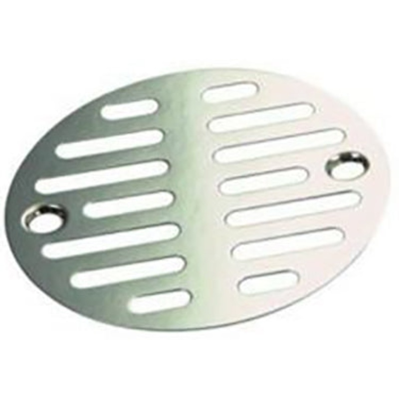 COVER DRAIN 3-3/8 CHROME