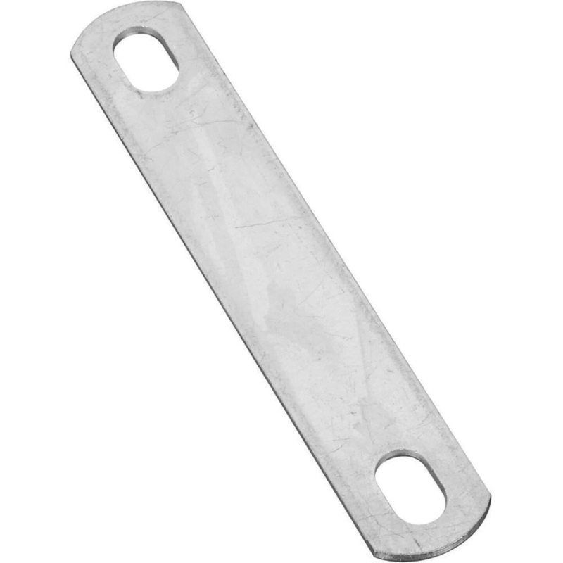 National 3/8 In. x 4 In. Zinc U Bolt Plate