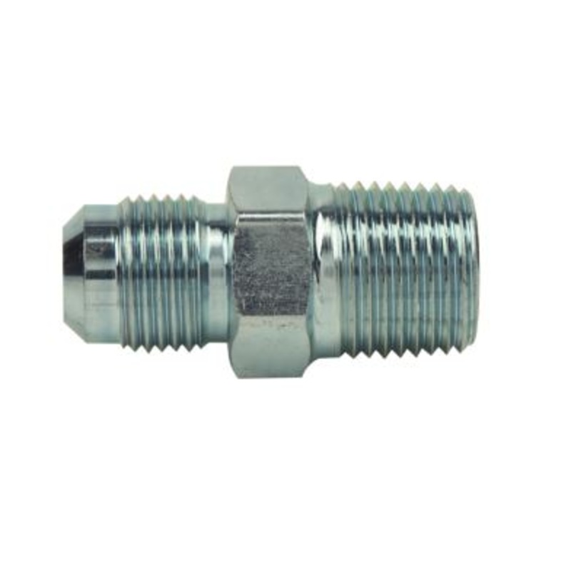 Brasscraft 1/2 in. OD Flare x 1/2 in. MIP (3/8 in. FIP), Steel