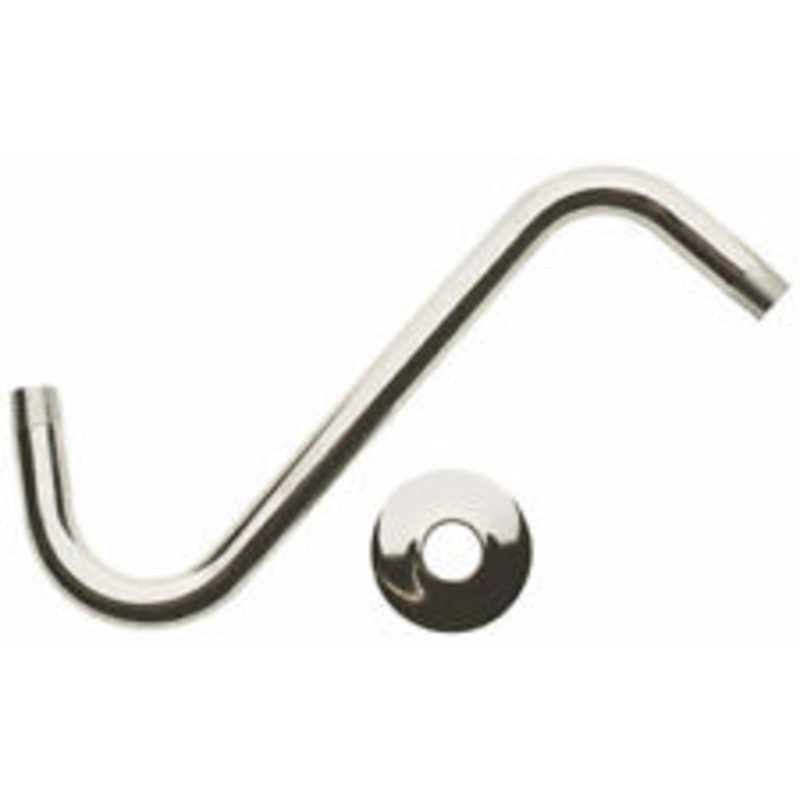 Keeney S Style Shower Arm Extends 8 From Wall 1/2  x 5-1/2