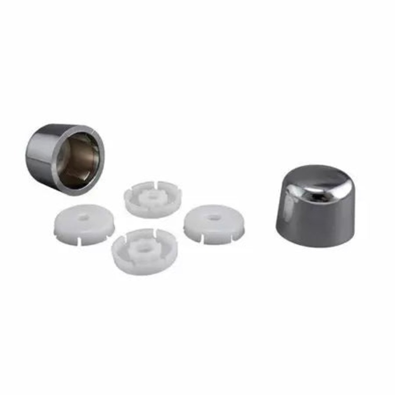 Plumb Pak Toilet Bolt Caps Decorative 1/4