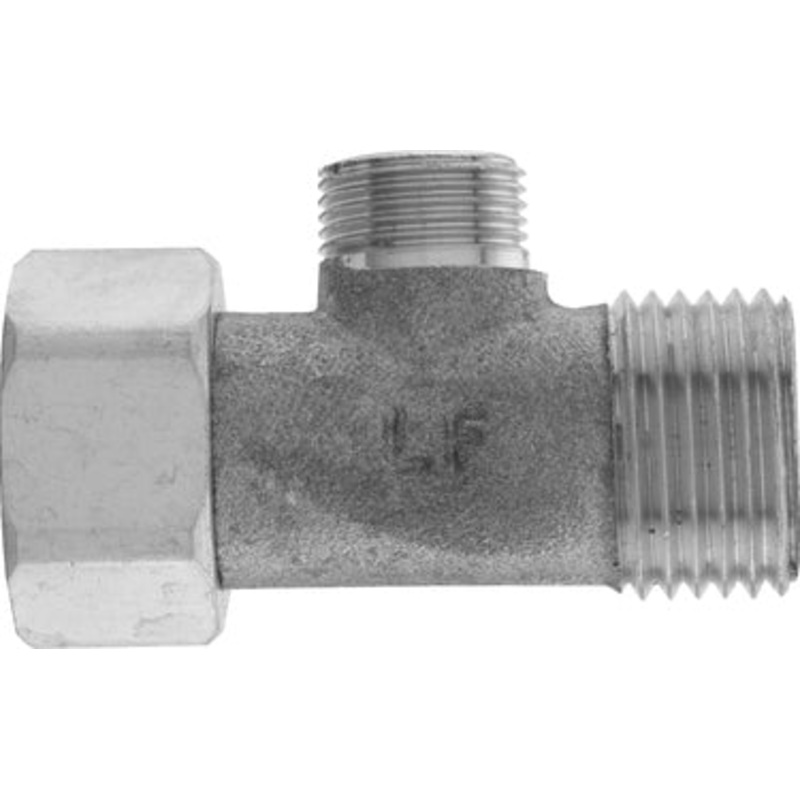 Plumb Pak Water Supply Connector Tee 1/2 FIP x 1/2 MIP x 3/8 OD