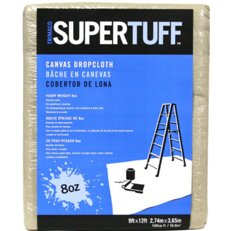 12 X15  CANVAS DROPCLOTH 8OZ X-HVY