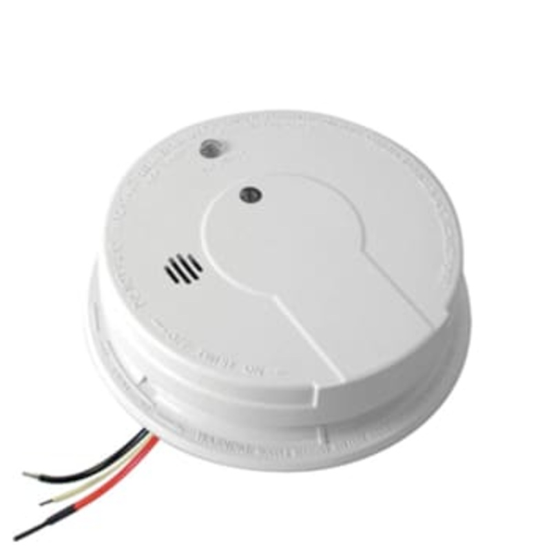 Kidde AC Hardwired Interconnect Smoke Alarm with Hush