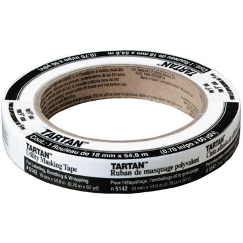 MASKING TAPE TARTAN .70 IN X 60.1 YD