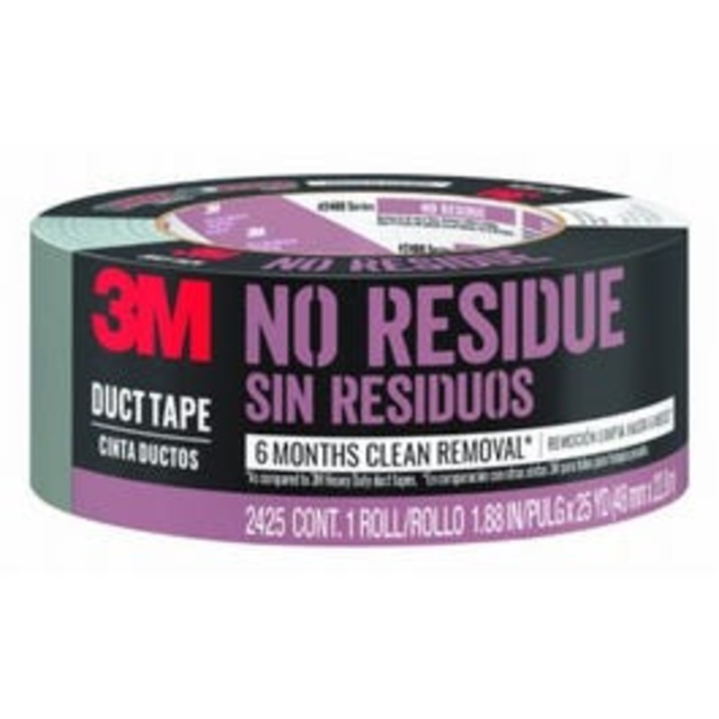 No-Residue Painter’s Duct Tape, 1.88-In. x 25-Yds.