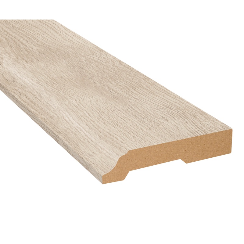 Crisp Harvest Oak Laminate 3.25 in wide x 7.5 ft Length Baseboard