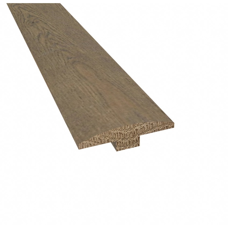 Prefinished Monaco White Oak 2 in. Wide x 6.5 ft. Length T-Molding
