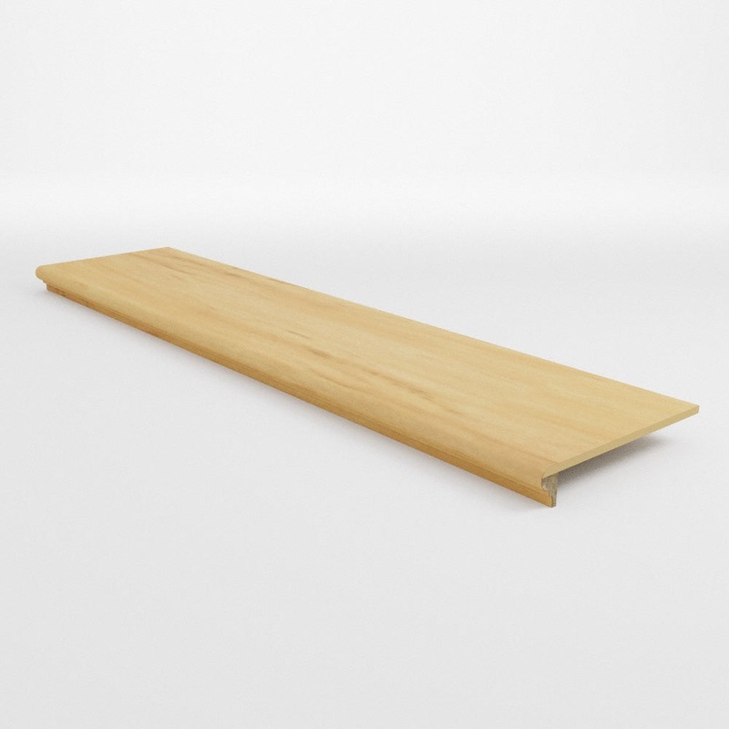 Sugar Cane Koa Laminate 3/8 in. Thick x 11.5 in. Wide x 48 in. Length Retrofit Stair Tread