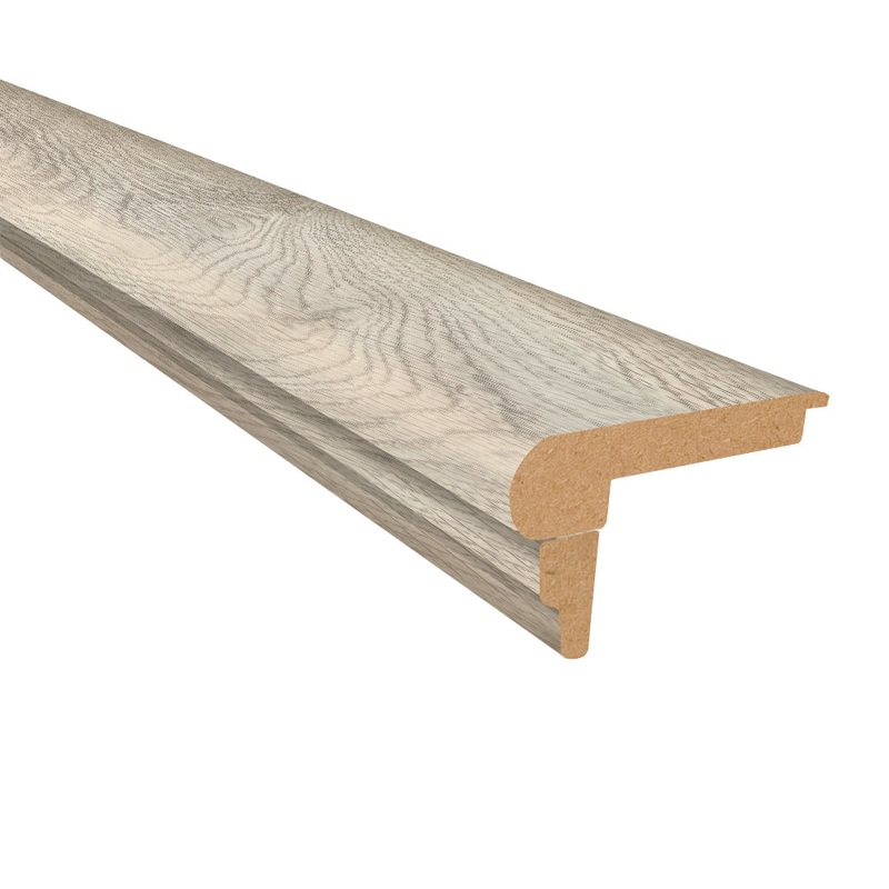Sussex Oak Laminate 3/4 in. Thick x 3 in. Wide x 7.5 ft. Length Flush Stair Nose