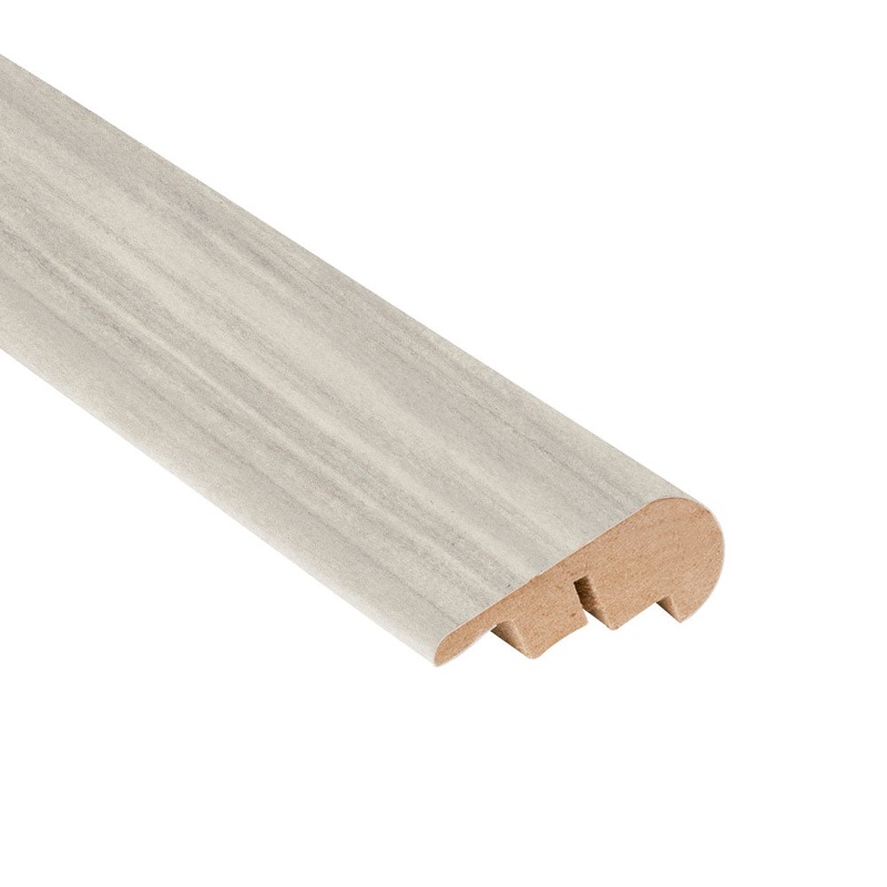 Timber Cove Cherrywood Hybrid Resilient Waterproof 2.25in wide x 7.5ft Length Low Profile Stair Nose