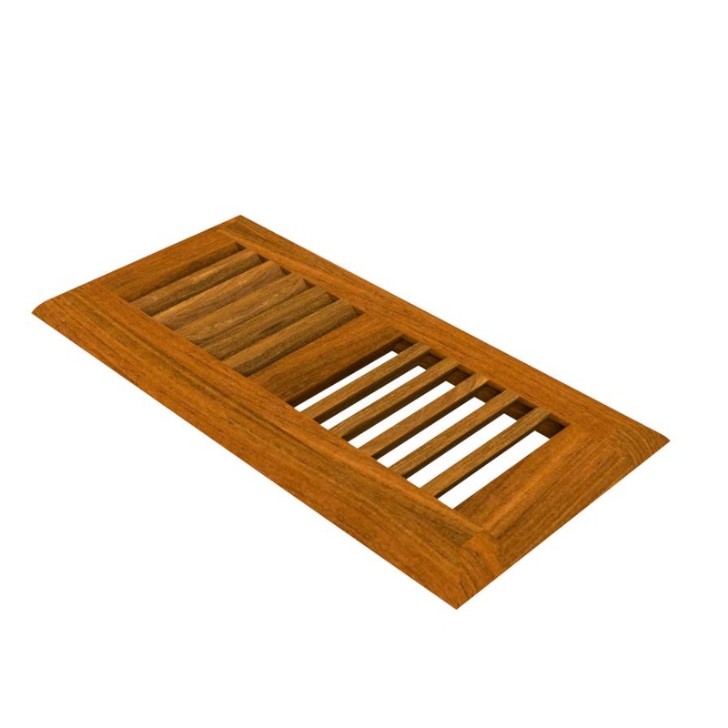 4 x 10 Brazilian Walnut Drop In Grill