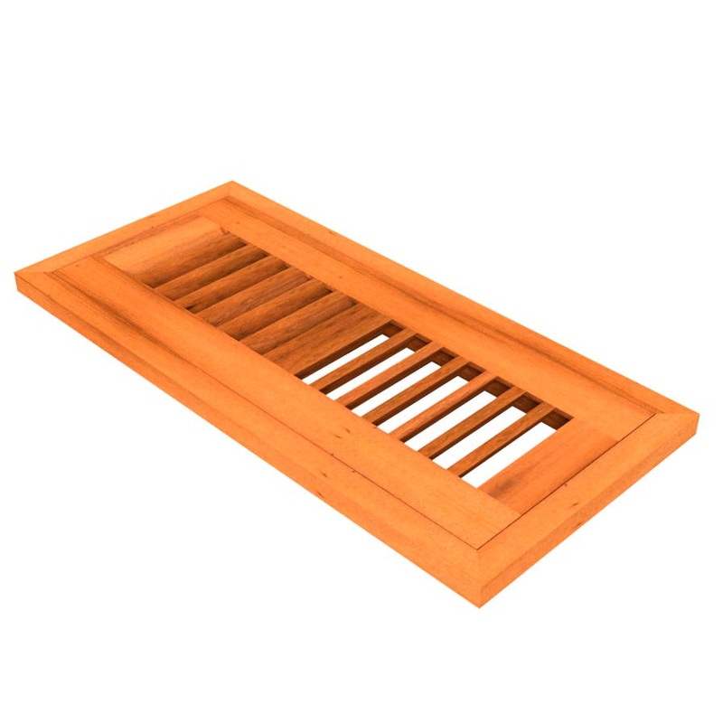 4 x 12 Brazilian Koa 1/2 Flush Grill