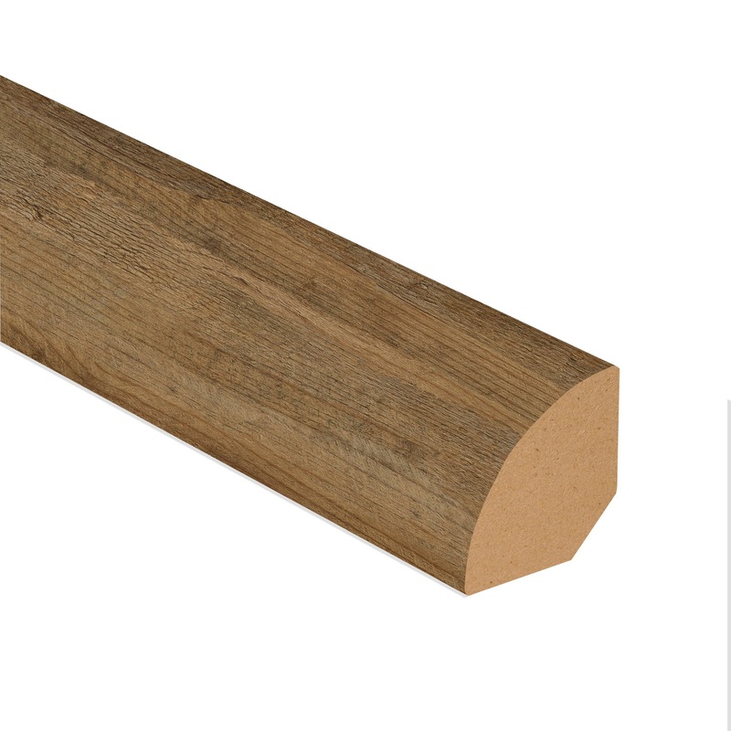 Firefly Pine Vinyl 0.75 in wide x 7.5 ft length Quarter Round
