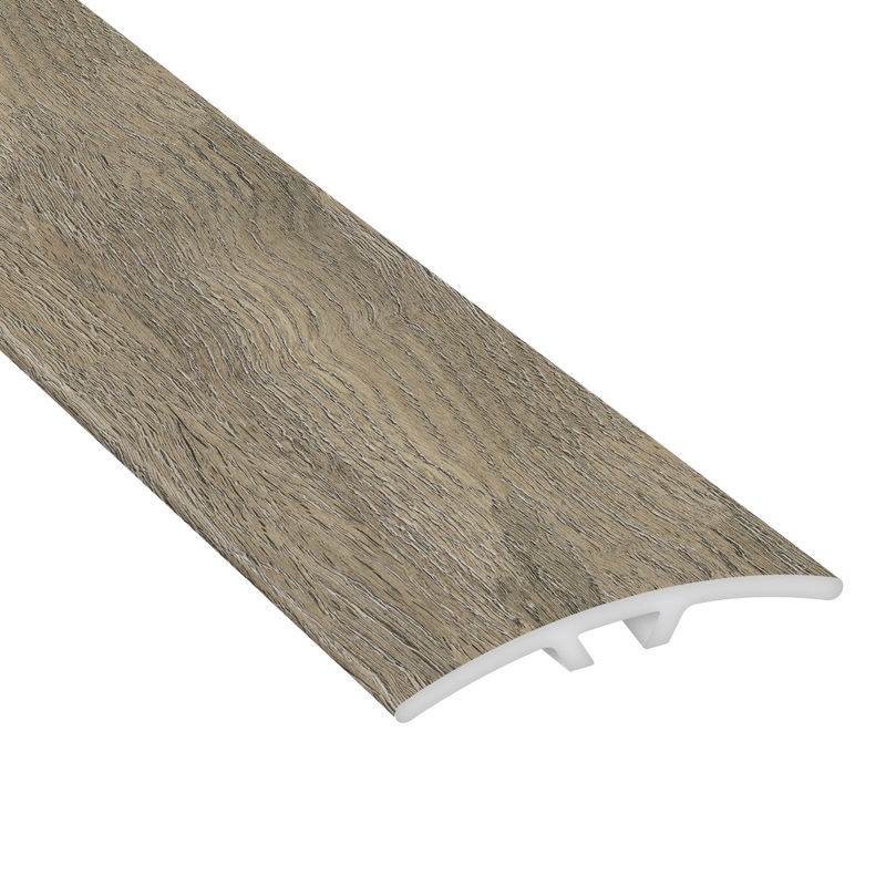 Glacier Bay Oak Vinyl Waterproof 1.59 in wide x 7.5 ft length Multi Trim