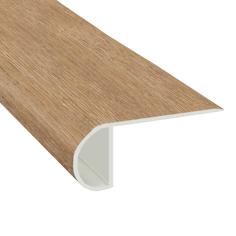 Park Ave Chevron Waterproof Laminate 1in. Thick x 2.23in. Wide x 7.5ft Length Low Profile Stair Nose