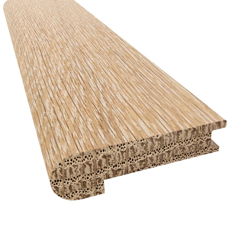 Prefinished Crestone Peak Hardwood 9/16 in. Thick x 2.75 in. Wide x 78 in. Length Stair Nose
