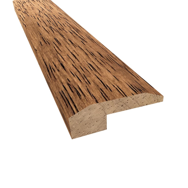 Prefinished Golden Hevea Hardwood 5/8 in. Thick x 2 in. Wide x 78 in. Length Threshold