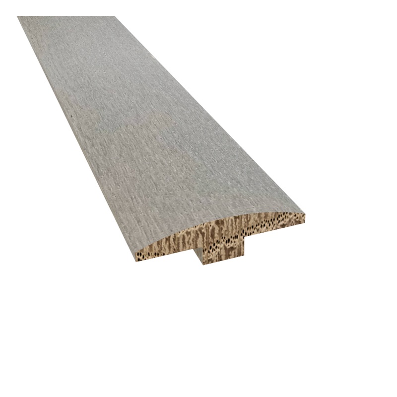 Prefinished Prague White Oak 2 in. Wide x 6.5 ft. Length T-Molding