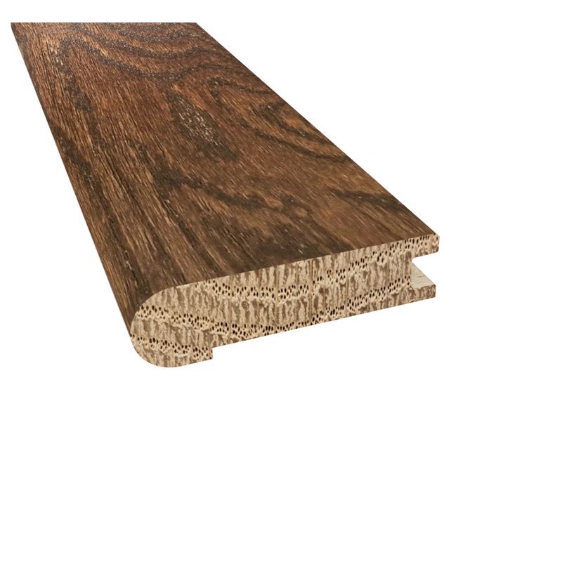 Prefinished Stratford Oak 3/4 in. Thick x 3.13 in. Wide x 6.5 ft. Length Stair Nose