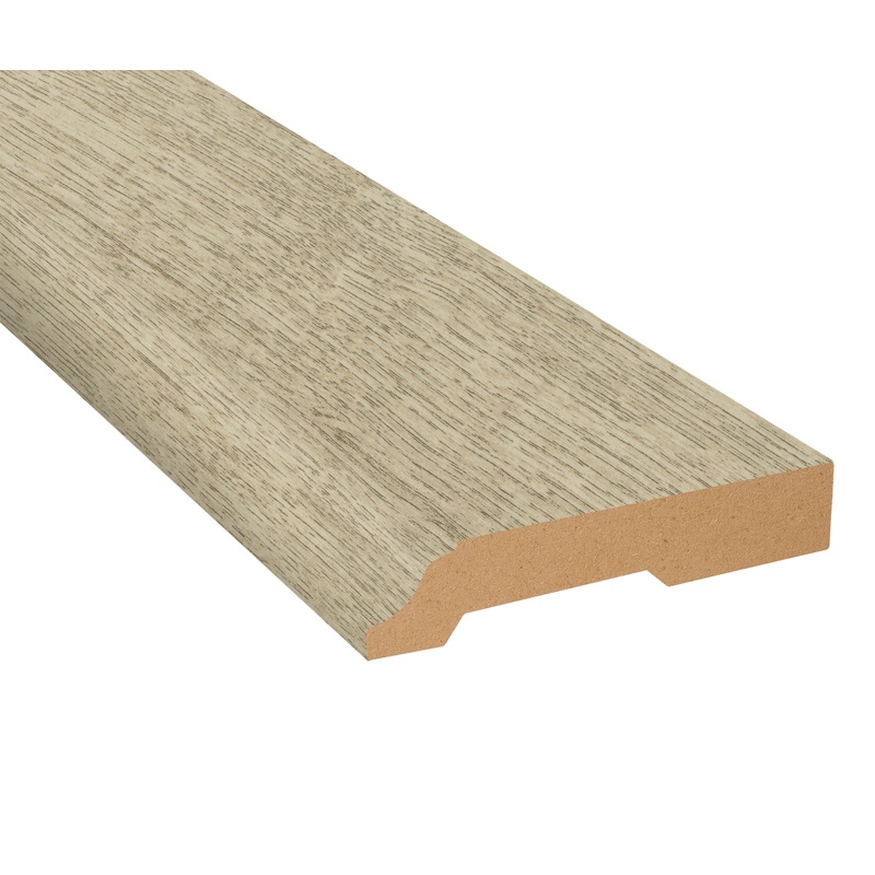 Village Frost Oak Laminate 3-1/4 in. Tall x 0.63 in. Thick x 7.5 ft. Length Baseboard