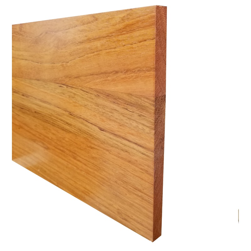 Prefinished Brazilian Cherry 1/2 in. Thick x 7.5 in. Wide x 48 in. Length Retrofit Riser