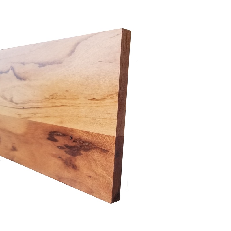 Prefinished Brazilian Koa 1/2 in. Thick x 7.5 in. Wide x 48 in. Length Retrofit Riser