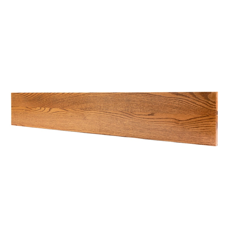 Prefinished Butterscotch Oak 3/4 in. Thick x 7.5 in. Wide x 48 in. Length Riser