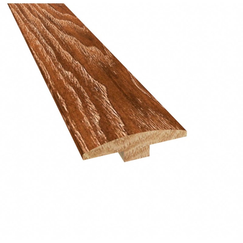 Prefinished North Hampton Hickory 2 in. Wide x 6.5 ft. Length T-Molding