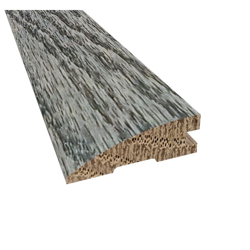 Prefinished Slate Oak 2.25 in. Wide x 6.5 ft. Length Reducer