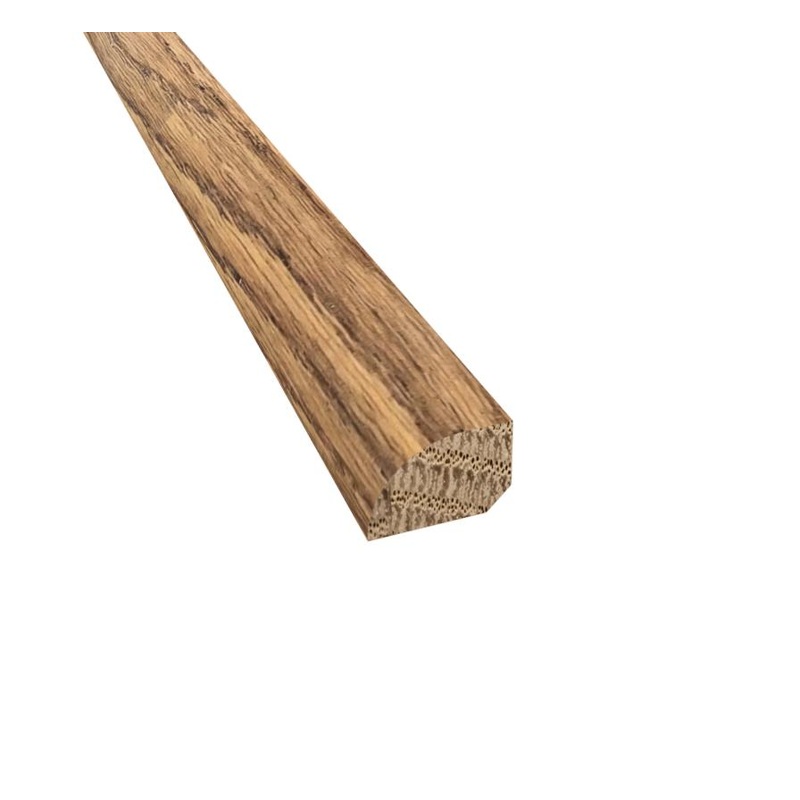 Prefinished Thames Tavern Oak 3/4 in. Tall x 0.5 in. Wide x 6.5 ft. Length Shoe Molding