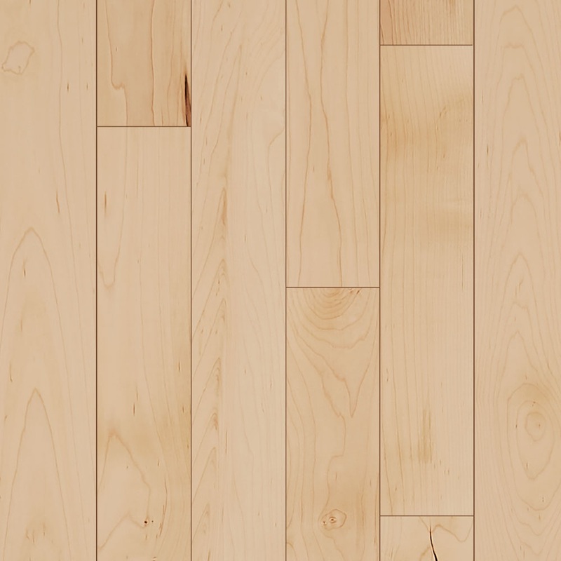 3/4 in. Maple Prefinished Solid Hardwood Flooring 3.25 in. Wide