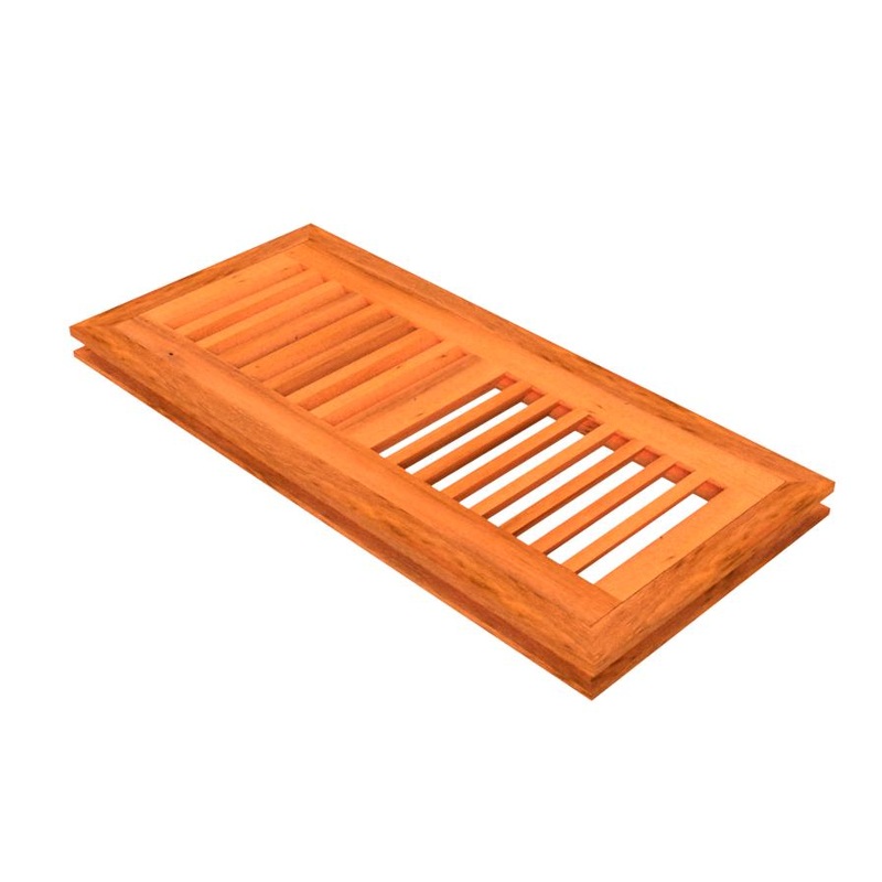 4 x 12 Brazilian Koa Flush Grill