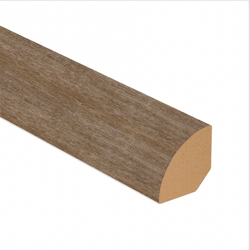 Malted Oak Vinyl 0.75 in wide x 7.5 ft length Quarter Round