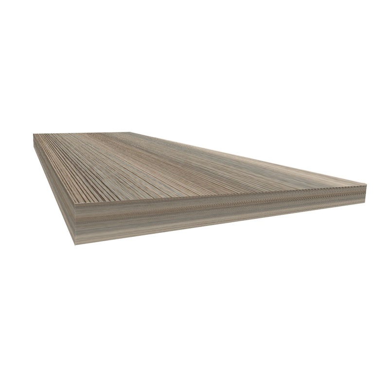 Tranquility Rail Tie Oak 48 inch Retrofit Tread with Returns