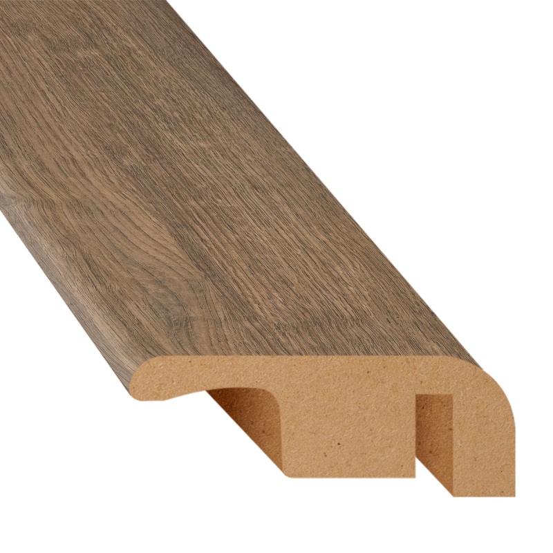 Vintage Port Oak Laminate 1.37 in. Wide x 7.5 ft. Length End Cap