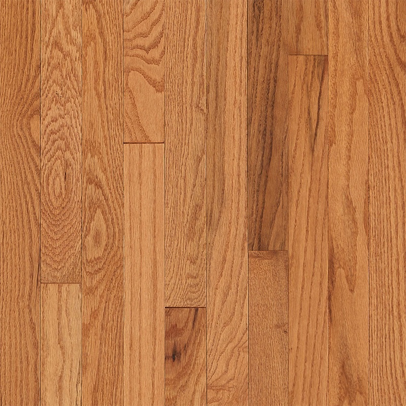 3/4 in. Butterscotch Oak Solid Hardwood Flooring 2.25 in. Wide – Sample