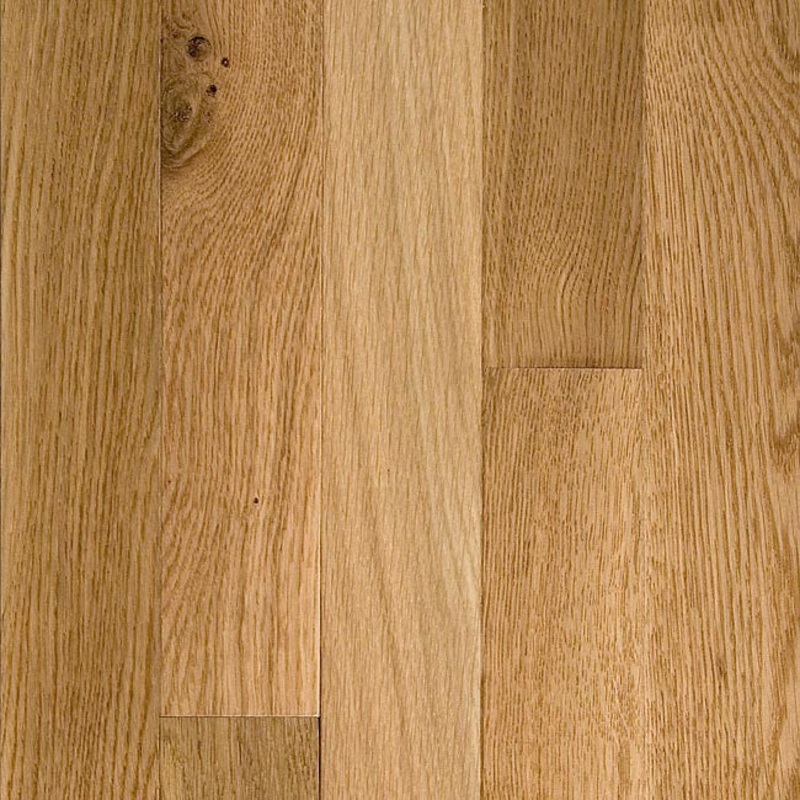 3/4 in. Character White Oak Solid Hardwood Flooring 3.25 in. Wide – Sample