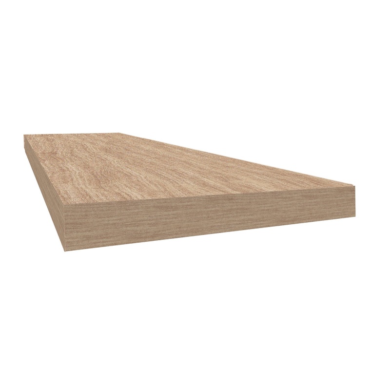 ReNature Rotterdam Autumn Oak 48 Square Retrofit Tread with Return