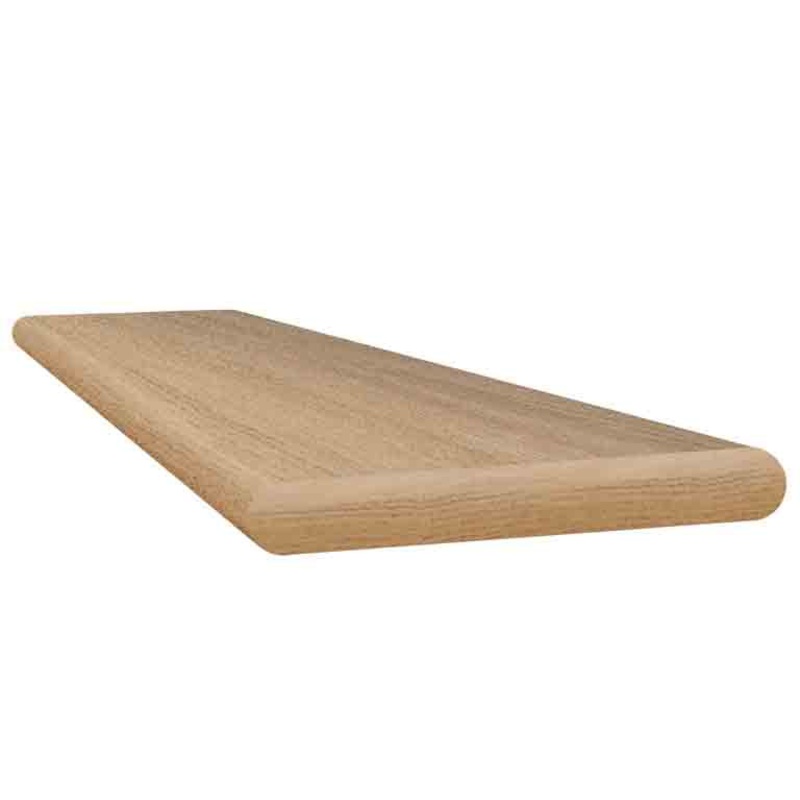 Rivers Edge Oak 48 inch Retrofit Tread with Return